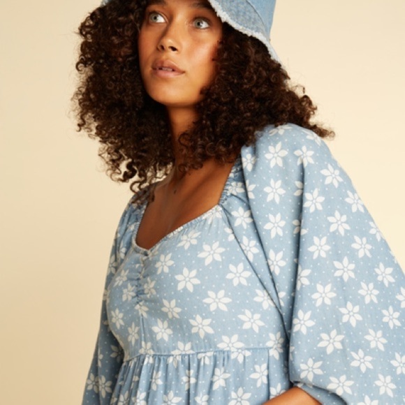 🔆BILLABONG🔆 Wrangler Just A Dream Babydoll Dress - Picture 13 of 17